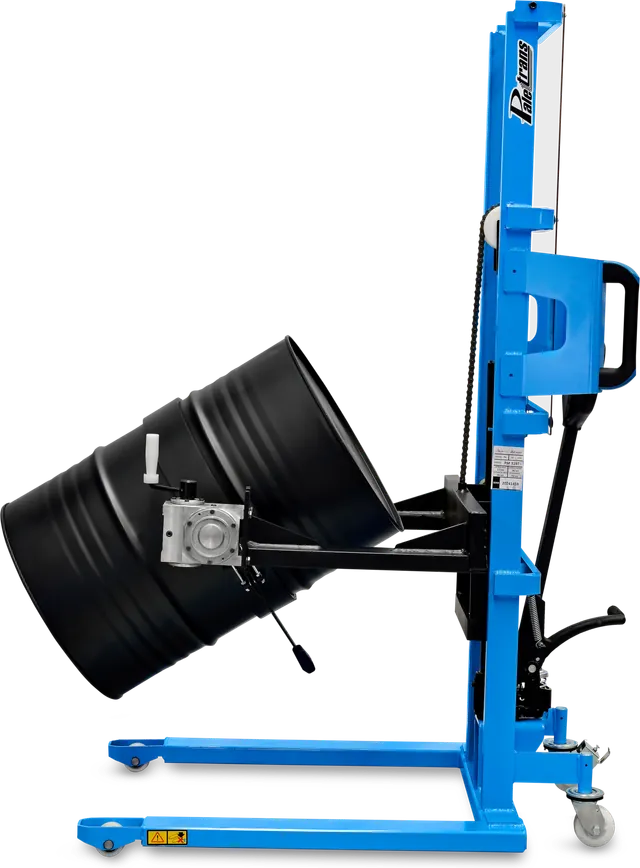 PM 319T, gira-tambor para tambores de 200 litros